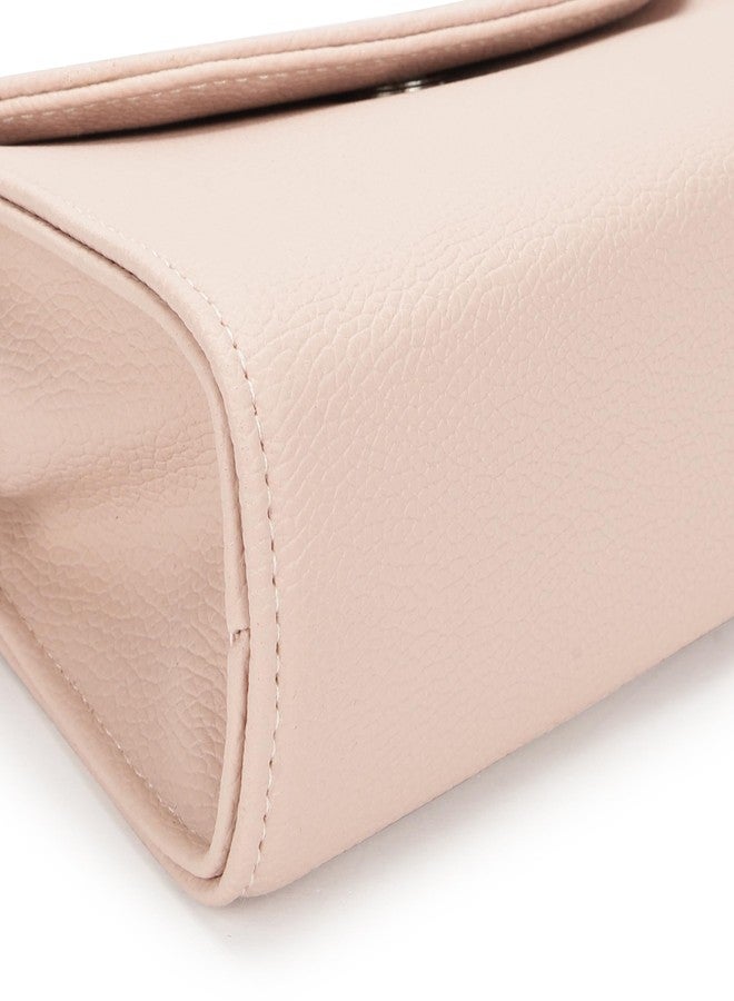 Fastrack Textured Sling Bag for Women | Chic Crossbody Bag for Girls, Ladies, Women | Spacious Bag with Slip Pocket Made of Faux Leather - Image 5